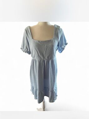 Simply Southern Light Blue Small Dress- NWT